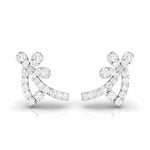 Load image into Gallery viewer, New Fashionable Platinum Diamond Earrings for Women JL PT E OLS 39   Jewelove.US
