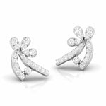 Load image into Gallery viewer, New Fashionable Platinum Diamond Earrings for Women JL PT E OLS 39   Jewelove.US
