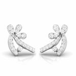 Load image into Gallery viewer, New Fashionable Platinum Diamond Earrings for Women JL PT E OLS 39  VVS-GH Jewelove.US
