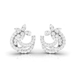 Load image into Gallery viewer, Designer Platinum Diamond Earrings for Women JL PT E OLS 41
