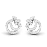 Load image into Gallery viewer, Platinum Fashionable Diamond Earrings for Women JL PT E OLS 44
