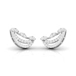 Load image into Gallery viewer, Platinum New Fashionable Diamond Earrings for Women JL PT E OLS 45  VVS-GH Jewelove.US
