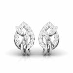 Load image into Gallery viewer, Designer Platinum Diamond Earrings for Women JL PT E OLS 46
