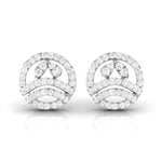 Load image into Gallery viewer, Beautiful Platinum Diamond Earrings for Women JL PT E OLS 48  VVS-GH Jewelove.US
