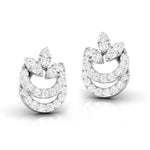 Load image into Gallery viewer, Beautiful Platinum Diamond Earrings for Women JL PT E OLS 50
