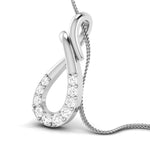 Load image into Gallery viewer, Beautiful Platinum with Diamond Pendant Set for Women JL PT P 2420   Jewelove.US
