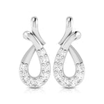 Load image into Gallery viewer, Beautiful Platinum with Diamond Pendant Set for Women JL PT P 2420  Earrings Jewelove.US
