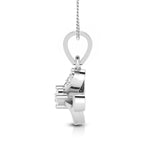Load image into Gallery viewer, Beautiful Platinum with Diamond Pendant Set for Women JL PT P 2425
