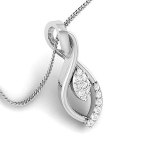 Beautiful Platinum with Diamond Pendant Set for Women JL PT P 2427   Jewelove.US