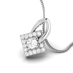 Beautiful Platinum with Diamond Pendant Set for Women JL PT P 2428   Jewelove.US