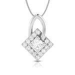 Load image into Gallery viewer, Beautiful Platinum with Diamond Pendant Set for Women JL PT P 2428  Pendant Jewelove.US
