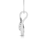 Load image into Gallery viewer, Platinum with Diamond Pendant Set for Women JL PT P 2429
