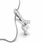 Load image into Gallery viewer, Platinum with Diamond Pendant Set for Women JL PT P 2430
