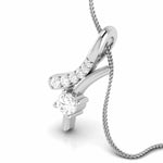 Load image into Gallery viewer, Platinum with Diamond Pendant Set for Women JL PT P 2430
