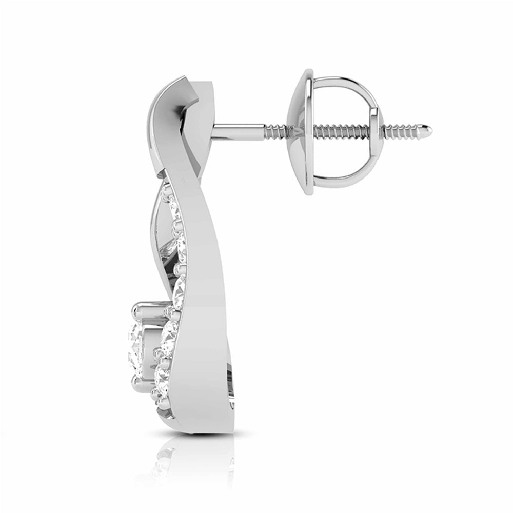 Platinum with Diamond Pendant Set for Women JL PT P 2431