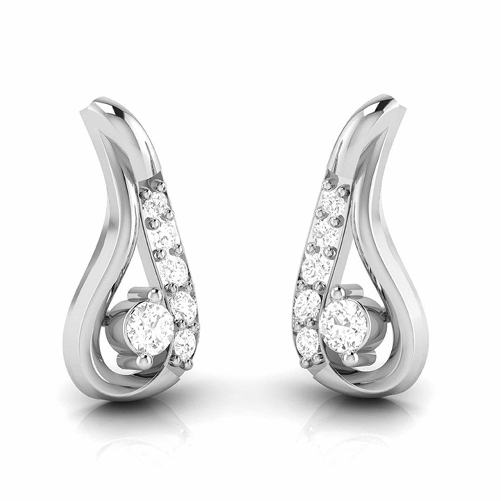 Platinum with Diamond Pendant Set for Women JL PT P 2431