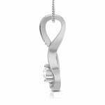 Load image into Gallery viewer, Platinum with Diamond Pendant Set for Women JL PT P 2431
