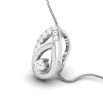 Load image into Gallery viewer, Platinum with Diamond Pendant Set for Women JL PT P 2432
