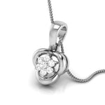 Load image into Gallery viewer, Platinum with Diamond Pendant Set for Women JL PT P 2435
