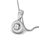 Load image into Gallery viewer, Platinum with Diamond Pendant Set for Women JL PT P 2436
