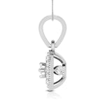 Load image into Gallery viewer, Platinum with Diamond Pendant Set for Women JL PT P 2436
