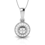 Load image into Gallery viewer, Platinum with Diamond Pendant Set for Women JL PT P 2436
