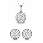 Load image into Gallery viewer, Beautiful Platinum with Diamond Pendant Set for Women JL PT P 2451  Pendant-Set Jewelove.US
