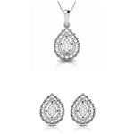 Load image into Gallery viewer, Platinum with Diamond Pendant Set for Women JL PT P 2448  Pendant-Set Jewelove.US
