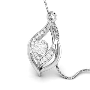 Platinum with Diamond Pendant Set for Women JL PT P 2441   Jewelove.US