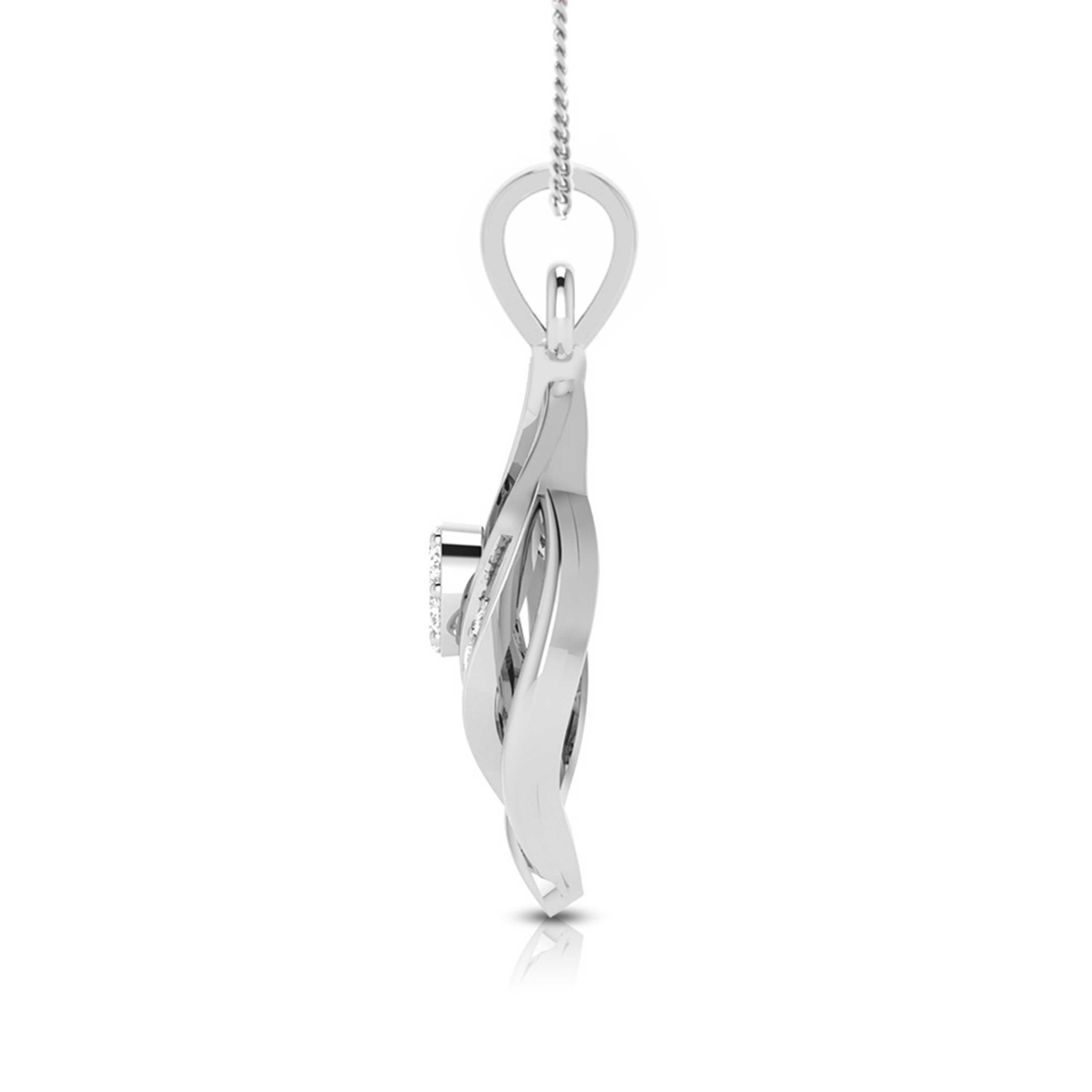 Platinum with Diamond Pendant Set for Women JL PT P 2441   Jewelove.US