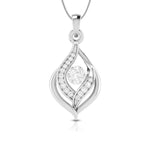 Load image into Gallery viewer, Platinum with Diamond Pendant Set for Women JL PT P 2441  Pendant Jewelove.US
