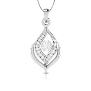 Platinum with Diamond Pendant Set for Women JL PT P 2441  Pendant Jewelove.US
