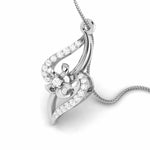 Load image into Gallery viewer, Platinum with Diamond Pendant Set for Women JL PT P 2446   Jewelove.US

