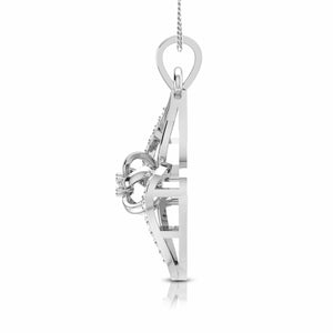 Platinum with Diamond Pendant Set for Women JL PT P 2446   Jewelove.US
