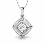 Load image into Gallery viewer, Platinum with Diamond Pendant Set for Women JL PT P 2447  Pendant Jewelove.US
