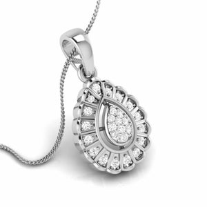 Platinum with Diamond Pendant Set for Women JL PT P 2448   Jewelove.US