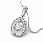 Load image into Gallery viewer, Platinum with Diamond Pendant Set for Women JL PT P 2448   Jewelove.US
