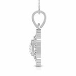 Load image into Gallery viewer, Platinum with Diamond Pendant Set for Women JL PT P 2448   Jewelove.US
