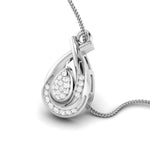 Load image into Gallery viewer, Beautiful Platinum with Diamond Pendant Set for Women JL PT P 2449   Jewelove.US
