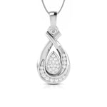 Load image into Gallery viewer, Beautiful Platinum with Diamond Pendant Set for Women JL PT P 2449  Pendant Jewelove.US
