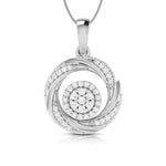Load image into Gallery viewer, Platinum with Diamond Pendant Set for Women JL PT P 2452
