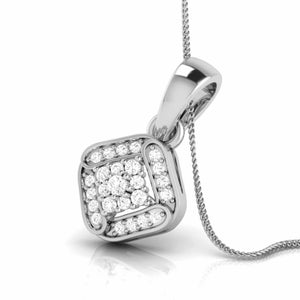 Platinum with Diamond Pendant Set for Women JL PT PE 2456   Jewelove.US