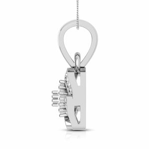 Platinum with Diamond Pendant Set for Women JL PT PE 2456   Jewelove.US