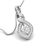 Load image into Gallery viewer, Platinum with Diamond Pendant Set for Women JL PT P 2460   Jewelove.US
