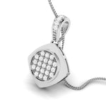 Load image into Gallery viewer, Platinum with Diamond Pendant Set for Women JL PT P 2463   Jewelove.US
