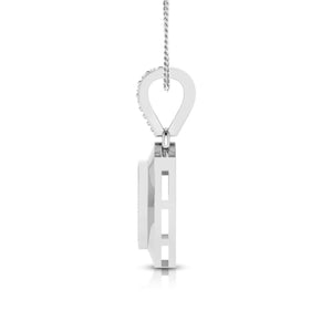 Platinum with Diamond Pendant Set for Women JL PT P 2463   Jewelove.US