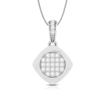 Load image into Gallery viewer, Platinum with Diamond Pendant Set for Women JL PT P 2463  Pendant Jewelove.US
