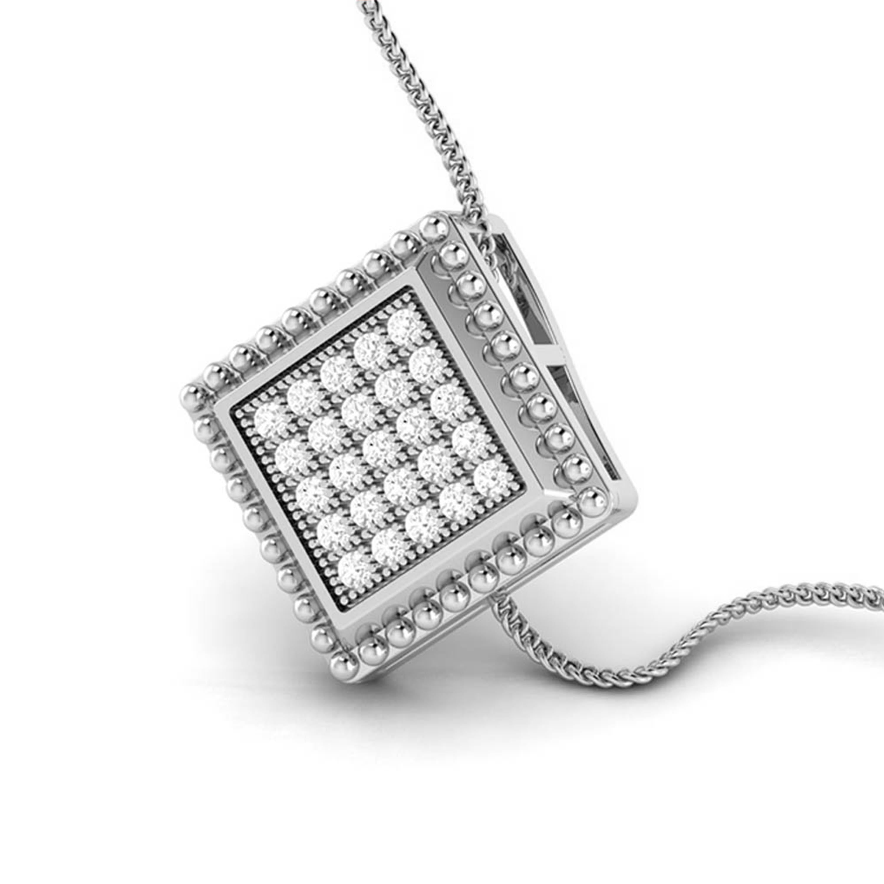 Platinum with Diamond Pendant Set  JL PT P for Women 2466   Jewelove.US