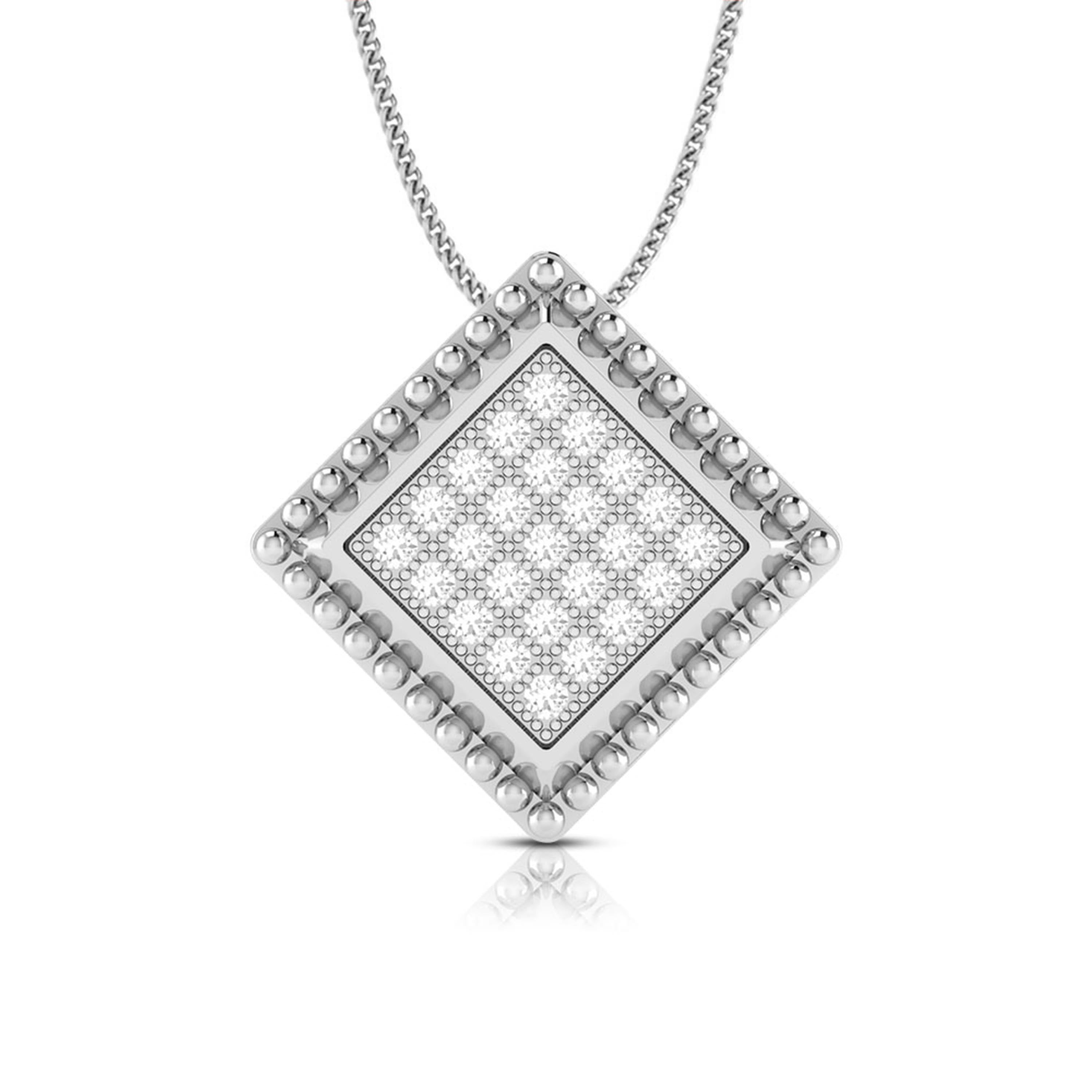 Platinum with Diamond Pendant Set  JL PT P for Women 2466  Pendant Jewelove.US