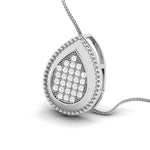 Load image into Gallery viewer, Platinum with Diamond Pendant Set for Women JL PT P 2491   Jewelove.US

